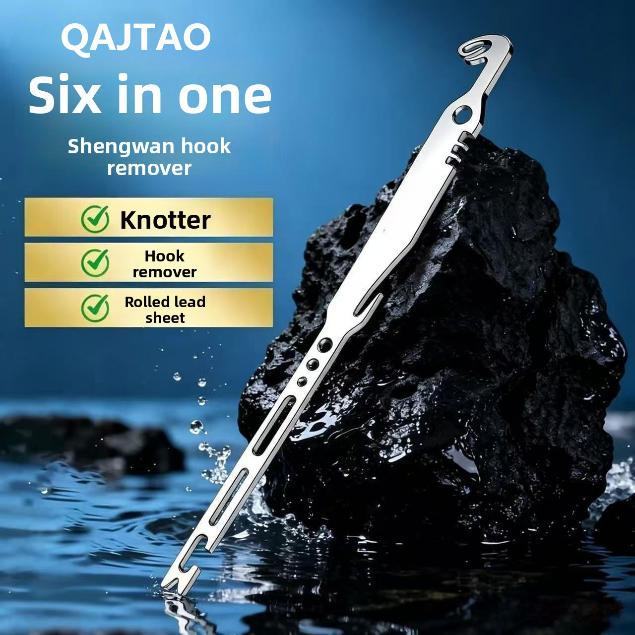 Fishing Equipment Price - QAJTAO 4 Pieces 6-in-1 Stainless Steel