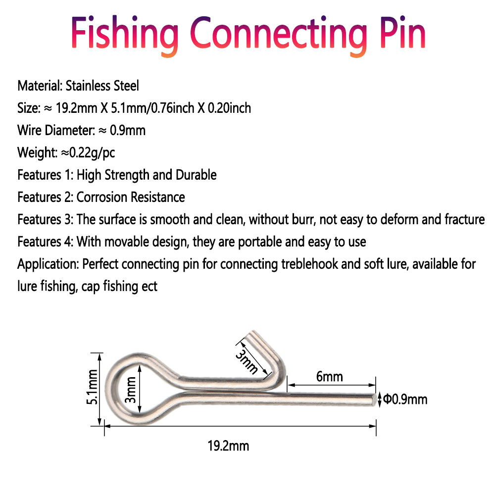 50/100pcs Fishing Bait Stinger - огляд і ціна Fishing Equipment Cheap