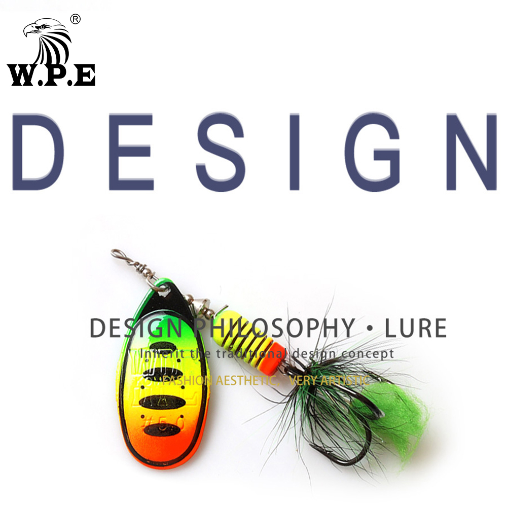 W.P.E Brand NEW Spoon Lure 1pc - огляд і ціна Fishing Equipment Brands