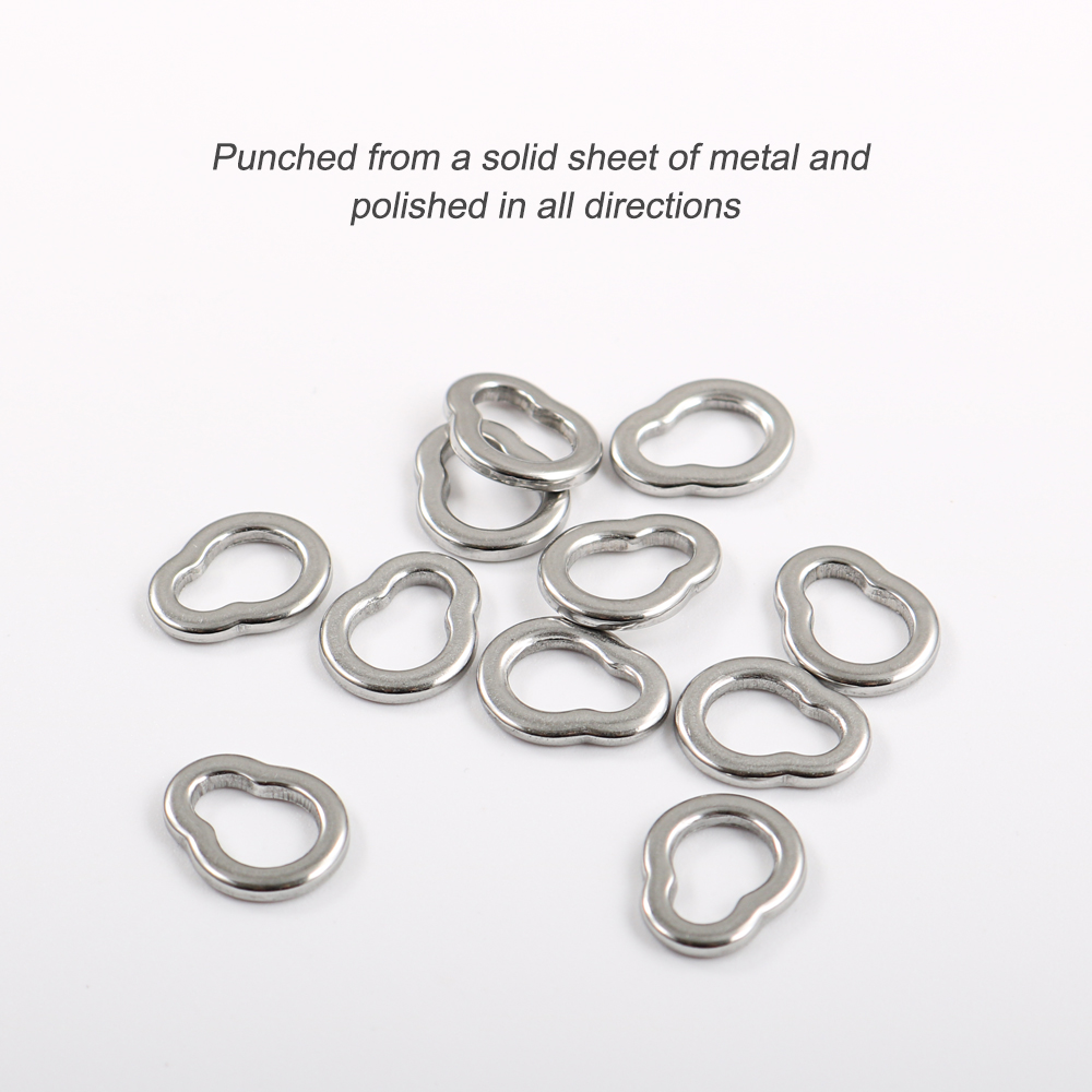 JIGGING PRO 15Pcs GP Solid Rin - огляд і ціна Fishing Equipment Cheap