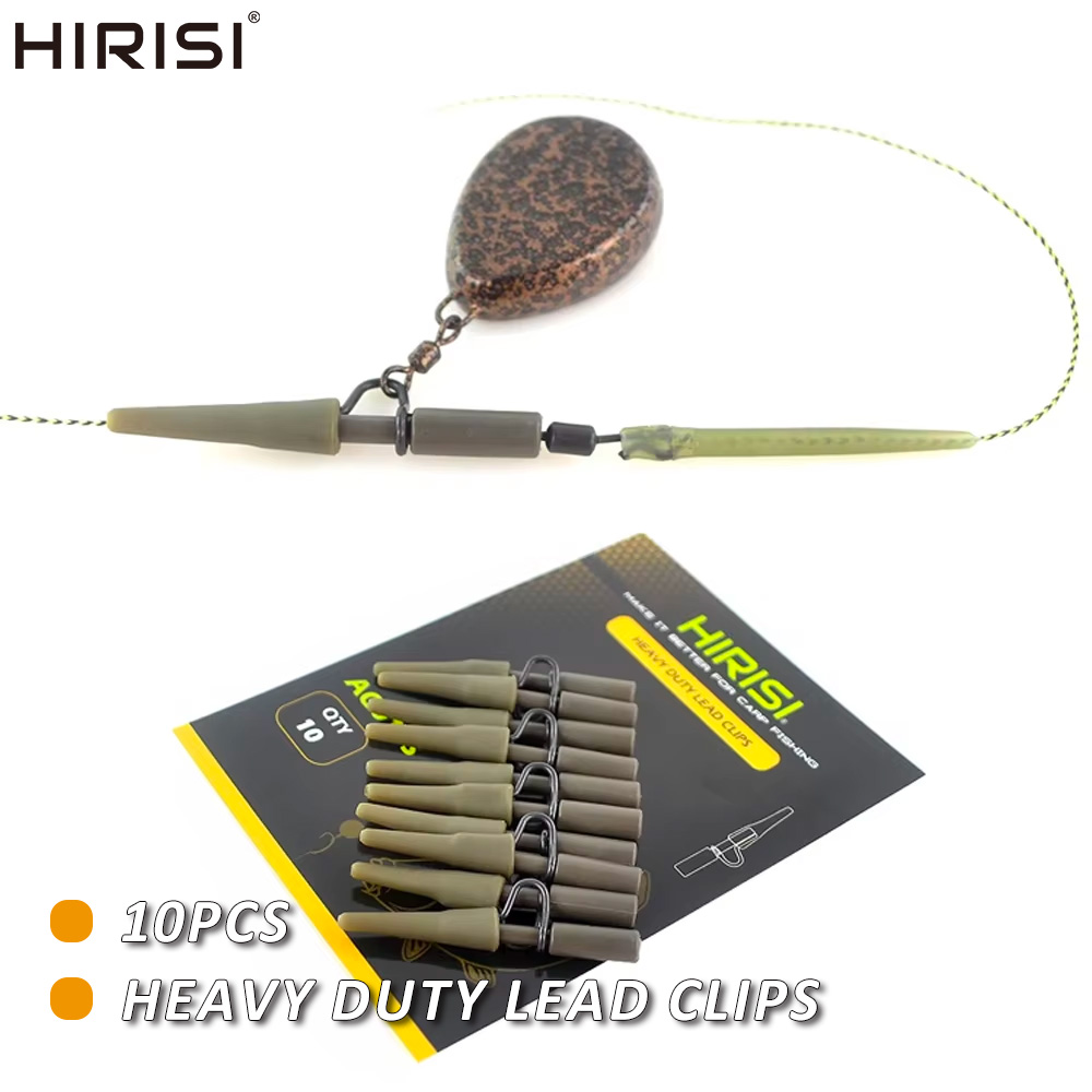 Hirisi 10pcs Heavy Duty Lead C - огляд і ціна Ice Fishing Tip Up