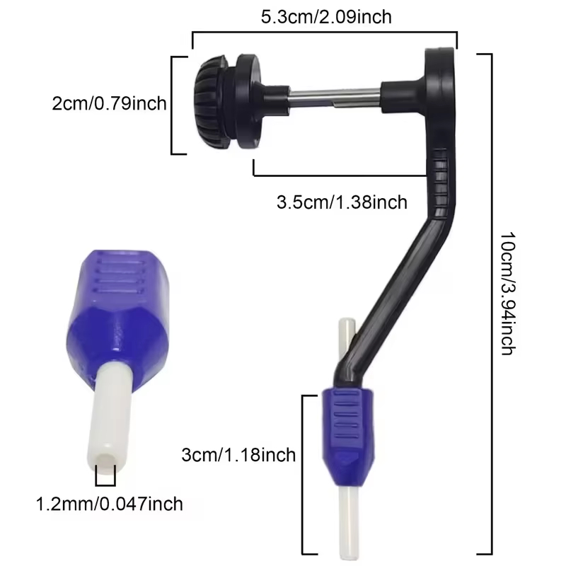 2PCS Fly Tying Bobbin Holder C - огляд і ціна Fishing Equipment Cheap