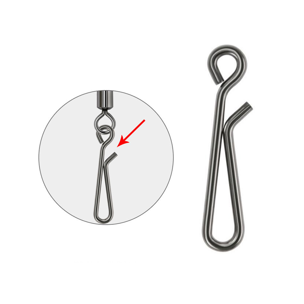 DNDYUJU 50pcs Stainless Steel  - огляд і ціна Fishing Equipment Cheap