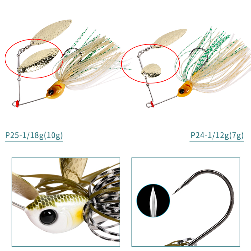 TSURINOYA Spinner Bait Buzzbai - огляд і ціна Fishing Equipment Brands